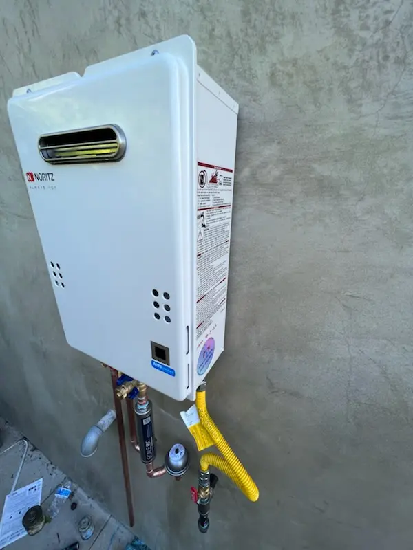 Tankless water heater installation for Booneville homes