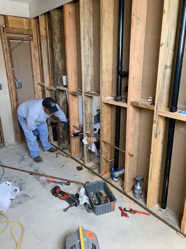 Commercial rough-in plumbing for Commercial Plumbing in Booneville